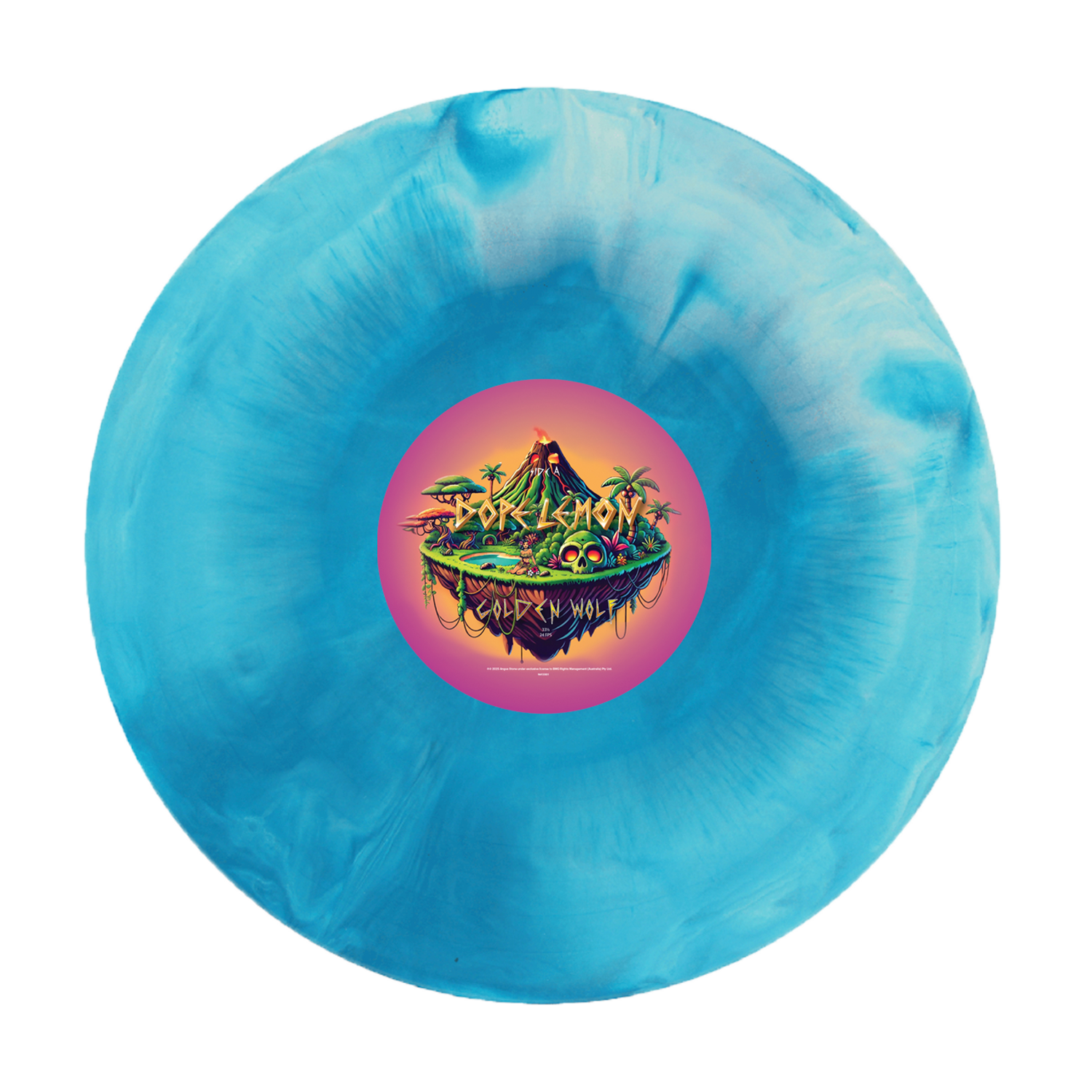 Golden Wolf - Blue 12" Vinyl LP